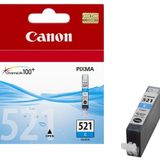 Canon 2934B004 CLI-521C 9 ml 500 Sayfalık Mavi Orijinal Inkjet Kartuş