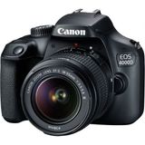 Canon 4000D 18-55 MM III APS-C Sensörlü Dijital Fotoğraf Makinesi 3 inç Ekran ile