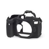 Canon 80D Siyah EasyCover Silikon Kılıf