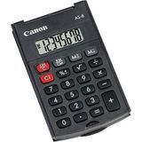 canon as-8 8 hane cep tipi kapaklı hesap makinesi - Yok