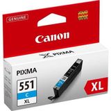 Canon Cli-551XL Mavi Mürekkep Kartuş