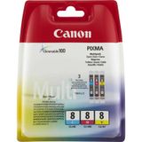 Canon CLI-8C-CLI-8M-CLI-8Y Kartuş Avantaj Paketi
