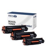 Canon CRG-737 I-Sensys MF232W Uyumlu 3'lü Muadil Toner