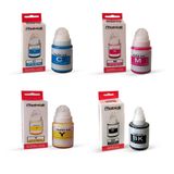 Canon E404 için 4 Renk 1 Takım Photoink Mürekkep