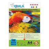 Canon E404 Yazıcı Için Pg-46 Cl-56 ile Uyumlu Premium Parlak Çift Taraflı Double Side A4 Fotoğraf Kağıdı 300 Gr. 10 Adet