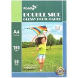 Canon E474 Yazıcı Için Pg-46 Cl-56 ile Uyumlu Premium Parlak Çift Taraflı Double Side A4 Fotoğraf Kağıdı 260 Gr. 50 Adet