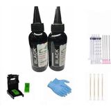 Canon E484 Uyumlu Kartuş Dolum Mürekkep 2'Li Siyah Paket Renksan