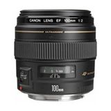 Canon EF 100mm f-2 USM Lens