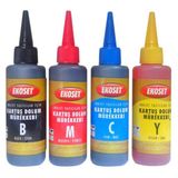 Canon Ekoset Bitmeyen Mürekkebi 4 Renk 4X100ml Kurtuş