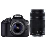 Canon EOS 1200D 18-55mm + 75-300mm Lens DSLR Fotoğraf Makinesi