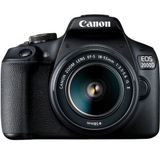 Canon EOS 2000D 18-55 mm f/3.5-5.6 DC III Fotoğraf Makinesi