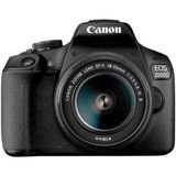 Canon EOS 2000D 18-55mm+50mm Lens DSLR Fotoğraf Makinesi