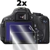 Canon Eos 600d Slr Digital Fotoğraf Makinesi Hydrogel Ekran Koruyucu (2 ADET)