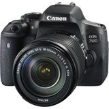 Canon EOS 750D 18-135 IS STM - 50 F 1.8 mm DSLR Fotoğraf Makinesi