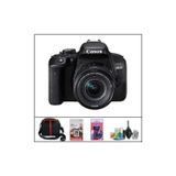 Canon Eos 800 D + 18-55 mm Is Stm Lens Dslr Fotoğraf Makinesi (Çanta + 32 GB Sd Kart + Temizlik Kiti Hediyeli)