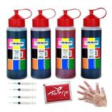 Canon G3411 İçin 4 Renk 500Ml PERFECTİON Mürekkep Tanklı Yazıcı Uyumlu Mürekkep Dolum Seti 25.000 sf.