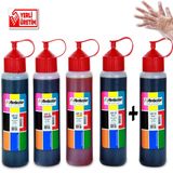 Canon GI-40 GM4040 G7040 G5040 G6040 Tanklı Yazıcı Uyumlu Mürekkep Dolum Seti 5X500 ml. 35.000 sf.