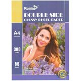 Canon GI-490 G1410 ile Uyumlu Premium Parlak Çift Taraflı Double Side A4 Fotoğraf Kağıdı 300 Gr. 50 Adet