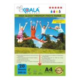 Canon GI-490 G3400 ile Uyumlu Premium Parlak Çift Taraflı Double Side A4 Fotoğraf Kağıdı 300 Gr. 20 Adet