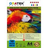 Canon GI-490 G4400 Fotoğraf Kağıdı A4 Premium Parlak Çift Taraflı 300 Gr.10 Adet