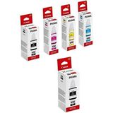 Canon GI490 Pıxma Siyah Kartuş Dolum Mürekkebi Takımı +1 Siyah Mürekkep Hediyeli CNGI490-G3411/G2410-BK