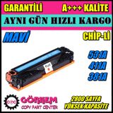 Canon i-SENSYS LBP7680CX Mavi Muadil Toner