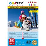 Canon Maxify Gx4090 Fotoğraf Kağıdı 10x15 Cm Premium Parlak 200 Gr 50adet