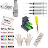 Canon Mp272 Mp280 Mp282 Kartuş Mürekkep Dolum Seti 4X100ml (Pg 510 Cl 511) Renk Non Oem