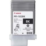 Canon PFI-102BK IPF500-700-710-750 Black Siyah Plotter Kartuş