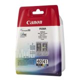 Canon PG-40-CL-41 0615B043 Siyah ve Renkli İkili Paket Orijinal Kartuş