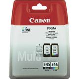 Canon PG-545 CL 546 8287B008 Orijinal Kartuş Seti