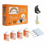 Canon PG-84 Uyumlu Renkli ve Siyah Kartuş Dolum Seti