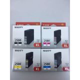 Canon PGI-2500XL C MB4050-5050-5350 Siyah Beyaz Cyan Mavi Mürekkep Kartuş
