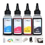 Canon Photo Print Yazıcılar İçin Bitmeyen 4 Renk 100 ml Japon Mürekkep Seti Kurtuş