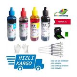 Canon Pıxma E204 Kartuş Dolum Mürekkep Seti 4X100ML - Siyah