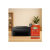 Canon Pixma E3640 + Fotoğraf Kağıdı Hediyeli