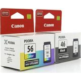 Canon Pixma E404 Kartuş / Pg46 / Cl56 Avantaj Paket Kartuş