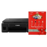 Canon Pixma G3410 Tanklı Yazıcı Tarayıcı Fotokopi + Fotoğraf Kağıdı Hediyeli!
