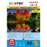 Canon Pixma G3520 Fotoğraf Kağıdı A4 Premium Parlak 120 gr 20 Adet