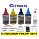 Canon Pixma Mg2450 Kartuş Dolum Mürekkep Seti 4X100 ML