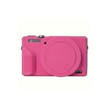 Canon Powershot G7X MARK III Dijital Kamera Kılıfı Yumuşak Silikon Darbe Önleyici Lens Koruyuculu