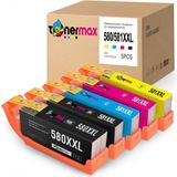 Canon Ts8150 Muadil Kartuş Seti ,Canon Pgı-580xl / Cli-581xl Set Muadil Kartuş