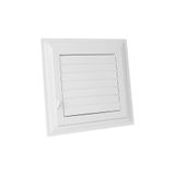 Canowe 60x60 cm Beyaz Plastik Banyo Menfezi