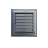 Canowe Menfez 35x35 Antrasit Gri Plastik Banyo Havalandırma Menfezi