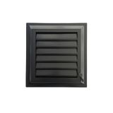 Canowe Menfez Siyah 60x60 Banyo & Wc Havalandırma Menfezi