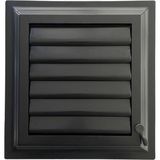 Canowe Siyah 30x30 cm Menfez Banyo & Wc Havalandırma Menfezi