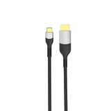 Canpay Bir Ucu Type-C Diğer Ucu Display Port Kablo 3Metre (8K 60 Hz Görüntü Kalitesi) Tak Çalıştır Özelliği