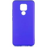Canpay General Mobile 20 Kılıf Case, Ultra Koruyucu Ultra Esnek Flexible Full Fit Silikon - Saks Mavi