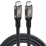 Canpay Hızlı Şarj ve 4K@60Hz Uyumlu 20Cm Type-C Bağlantısı İçin İki Ucu Type-C 100W 20Gbps USB3.2 PD Kablo