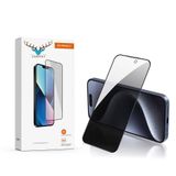 Canpay iPhone 15 Pro Max Uyumlu Hayalet Ekran Koruyucu Mat Privacy Gizlilik Filtreli 5D Cam
